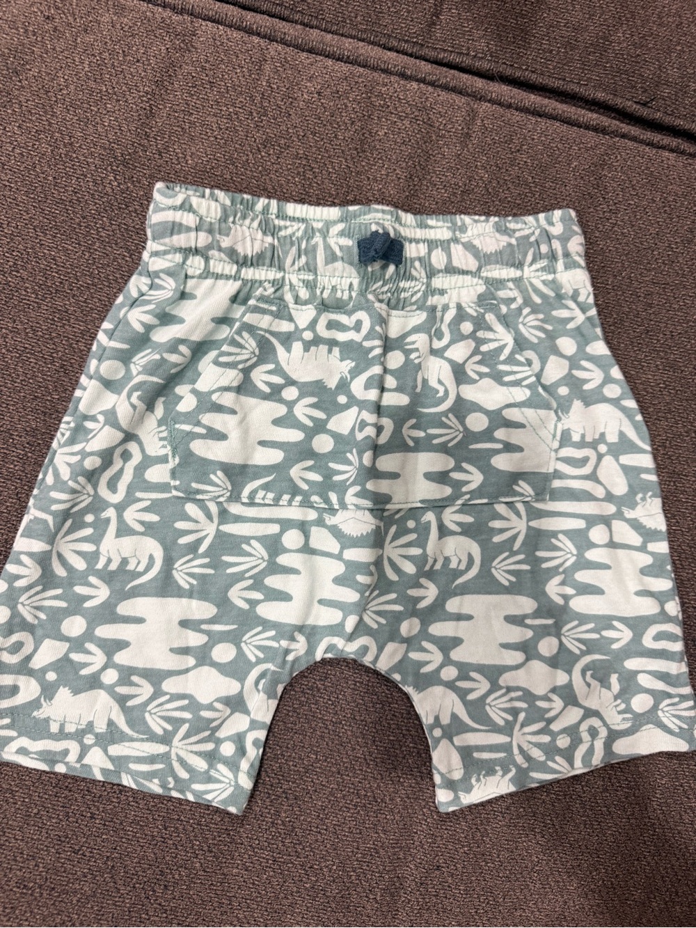 Cat & Jack Mint Green Animal Print Kids Shorts